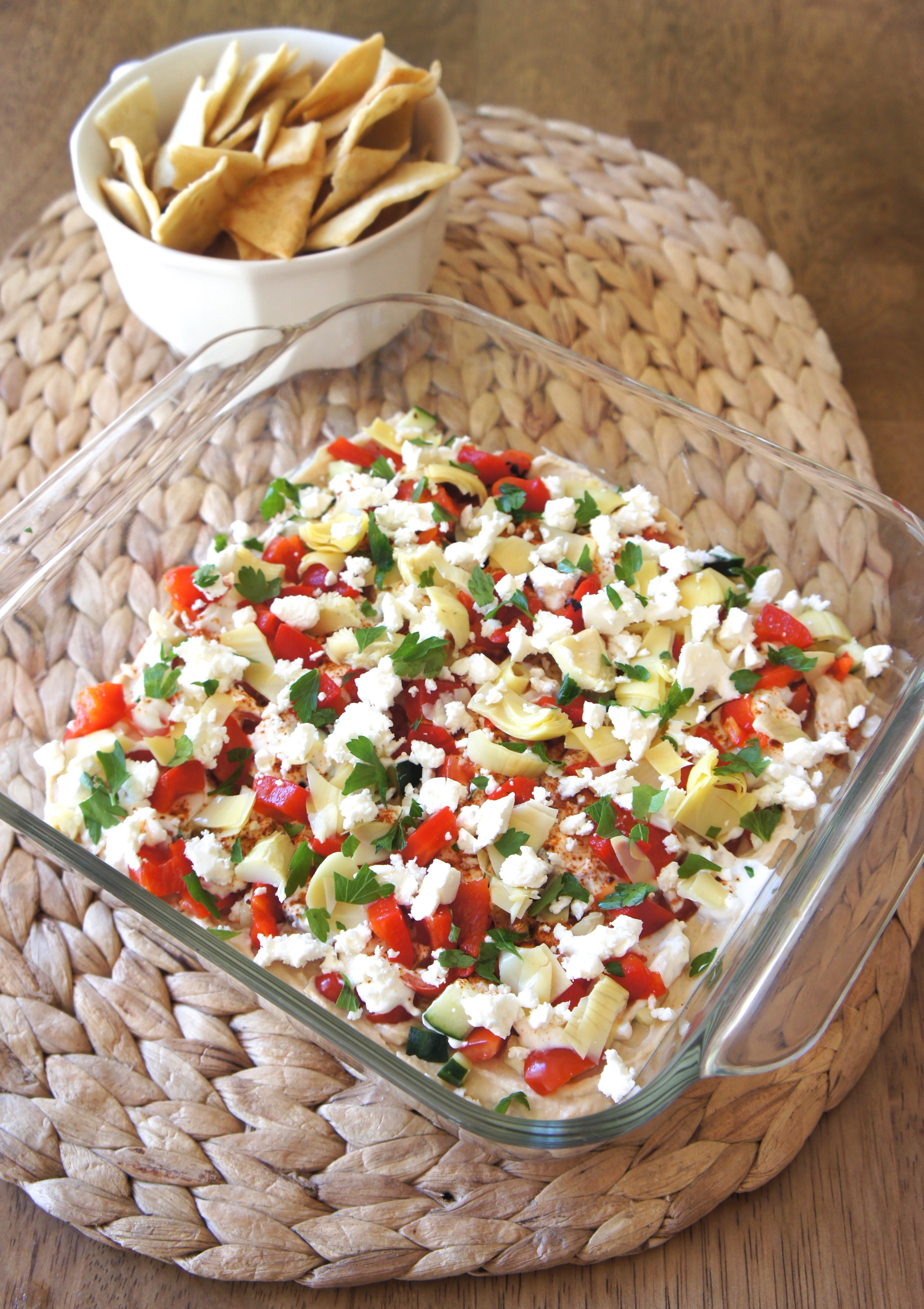 Mediterranean 7-Layer Dip - A Love Letter To Food